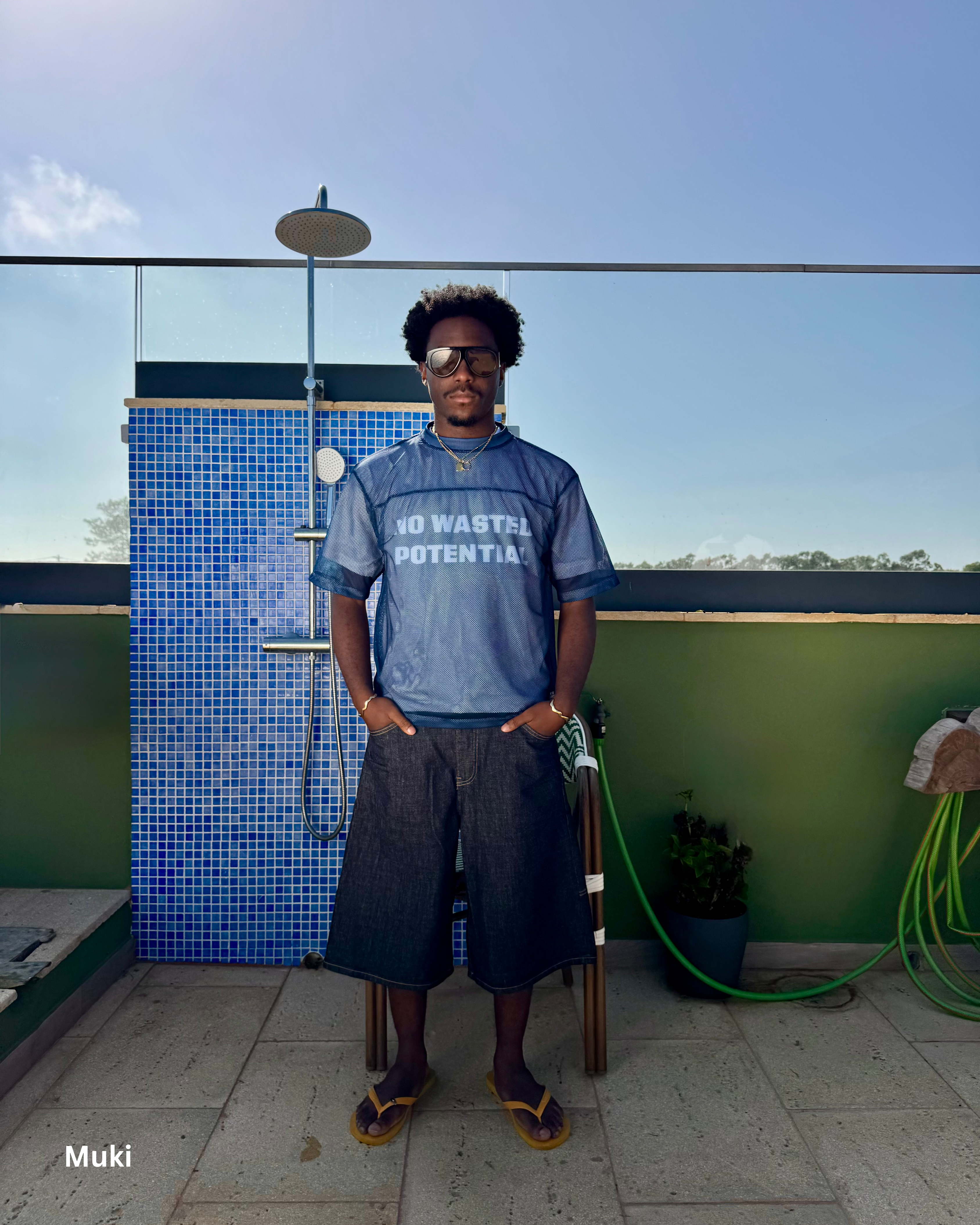 TIMELESS MESH - BLUE